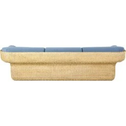 Gubi Basket 3-Sitzer-Sofa, Rattan / Sunday 002 -Gubi || Hay || &Tradition Verkäufe gubi basket sofa 3 seater rattan sunday 002 2
