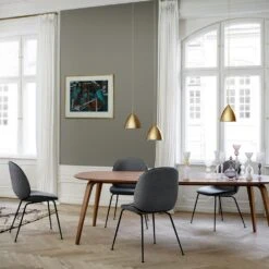 Gubi Beetle Dining Chair, Black, PG2, Li.Bouclé 003 -Gubi || Hay || &Tradition Verkäufe gubi beetle dining chair krom remix 152 2