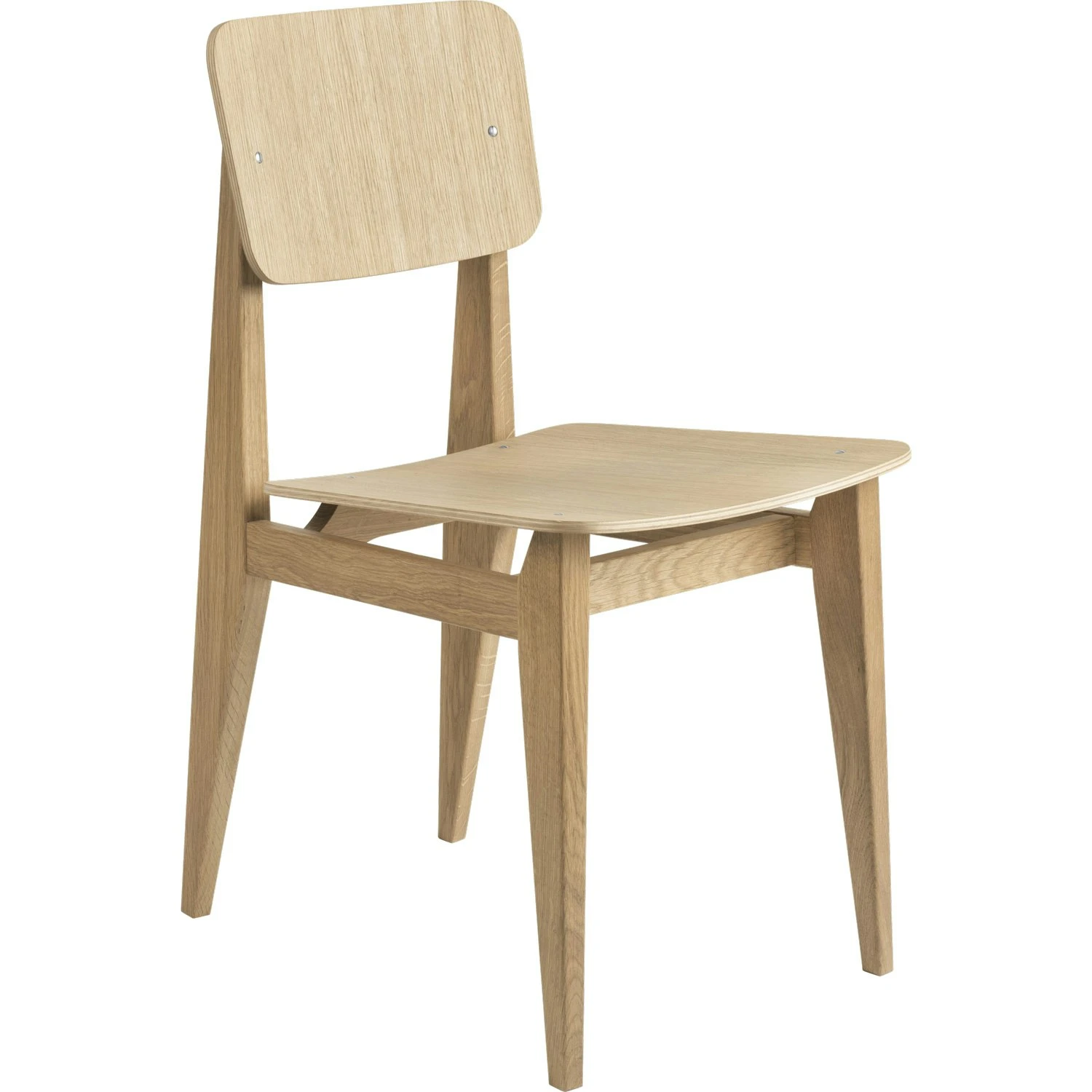 Gubi C-Chair Stuhl, Furnier / Eiche Geölt 1 Gubi C-Chair Stuhl, Furnier / Eiche Geölt