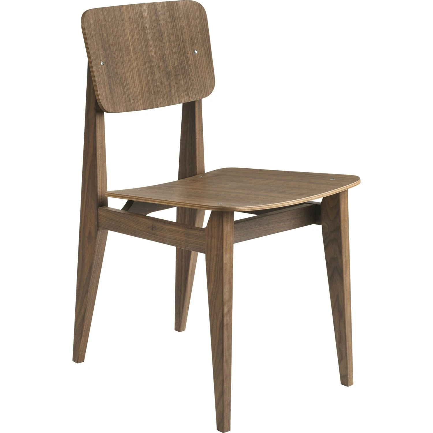 Gubi C-Chair Stuhl, Furnier / Walnuss Geölt 1 Gubi C-Chair Stuhl, Furnier / Walnuss Geölt