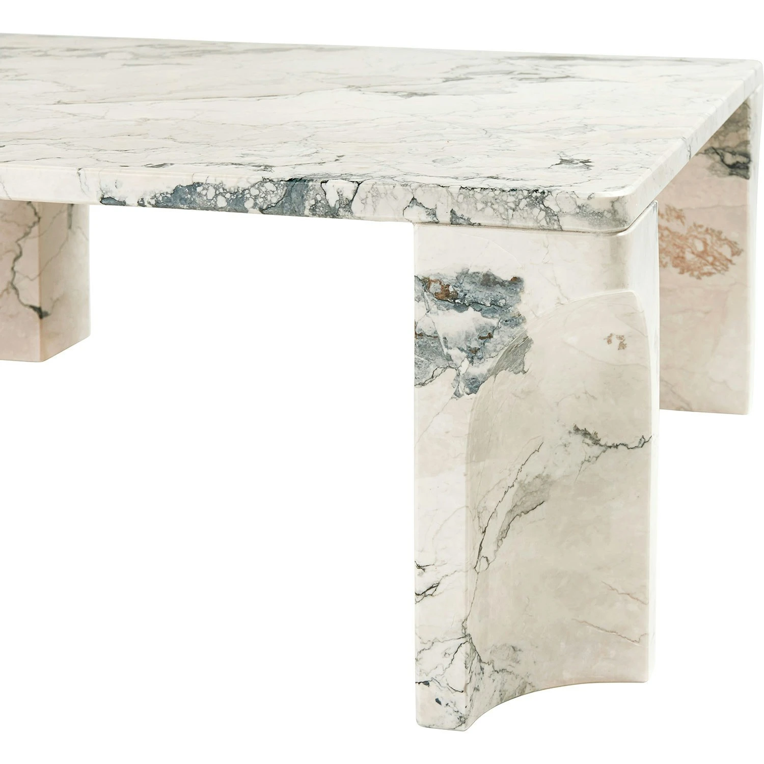 Gubi Doric Kaffeetisch Electric Grey, 80x80 Cm 2 Gubi Doric Kaffeetisch Electric Grey, 80x80 Cm – Bild 2