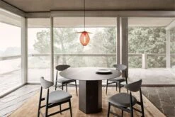 Gubi Epic Esstisch Ø130 Stahl, Misty Grey 5 Gubi Epic Esstisch Ø130 Stahl, Misty Grey -Gubi || Hay || &Tradition Verkäufe gubi epic esstisch 130 stahl 2