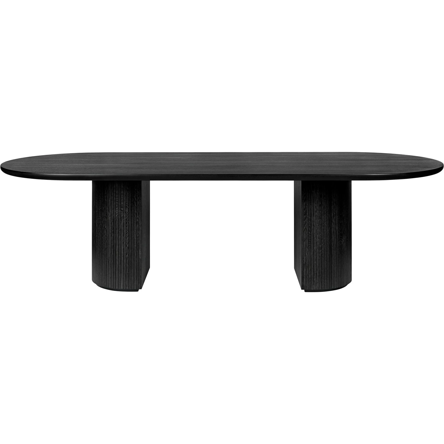 Gubi Moon Esstisch Elliptical Furnier Brown Black, 258x101 Cm 1 Gubi Moon Esstisch Elliptical Furnier Brown Black, 258x101 Cm