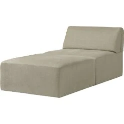 Gubi Wonder Chaise Longue PG2, Bel Lino G077/13 FC