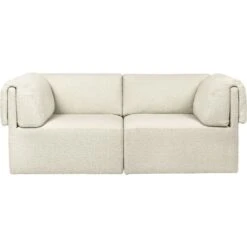 Gubi Wonder 2-Sitz-Sofa, 190x95, PG5, Karakorum 001 FC