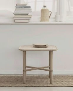 Opus 17 Kaffeetisch 80x80 Cm, Weiß Geölt Eiche -Gubi || Hay || &Tradition Verkäufe haslev opus 17 coffee table 80x80 white oiled oak 2