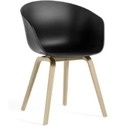 Hay AAC 22 Stuhl, , Mit Wasserlack Behandelte Eiche / Schwarz