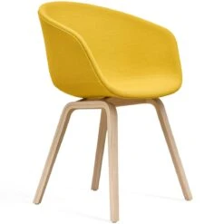 Hay AAC 23 Stuhl, Mit Wasserlack Behandelte Eiche / Steelcut Trio 446