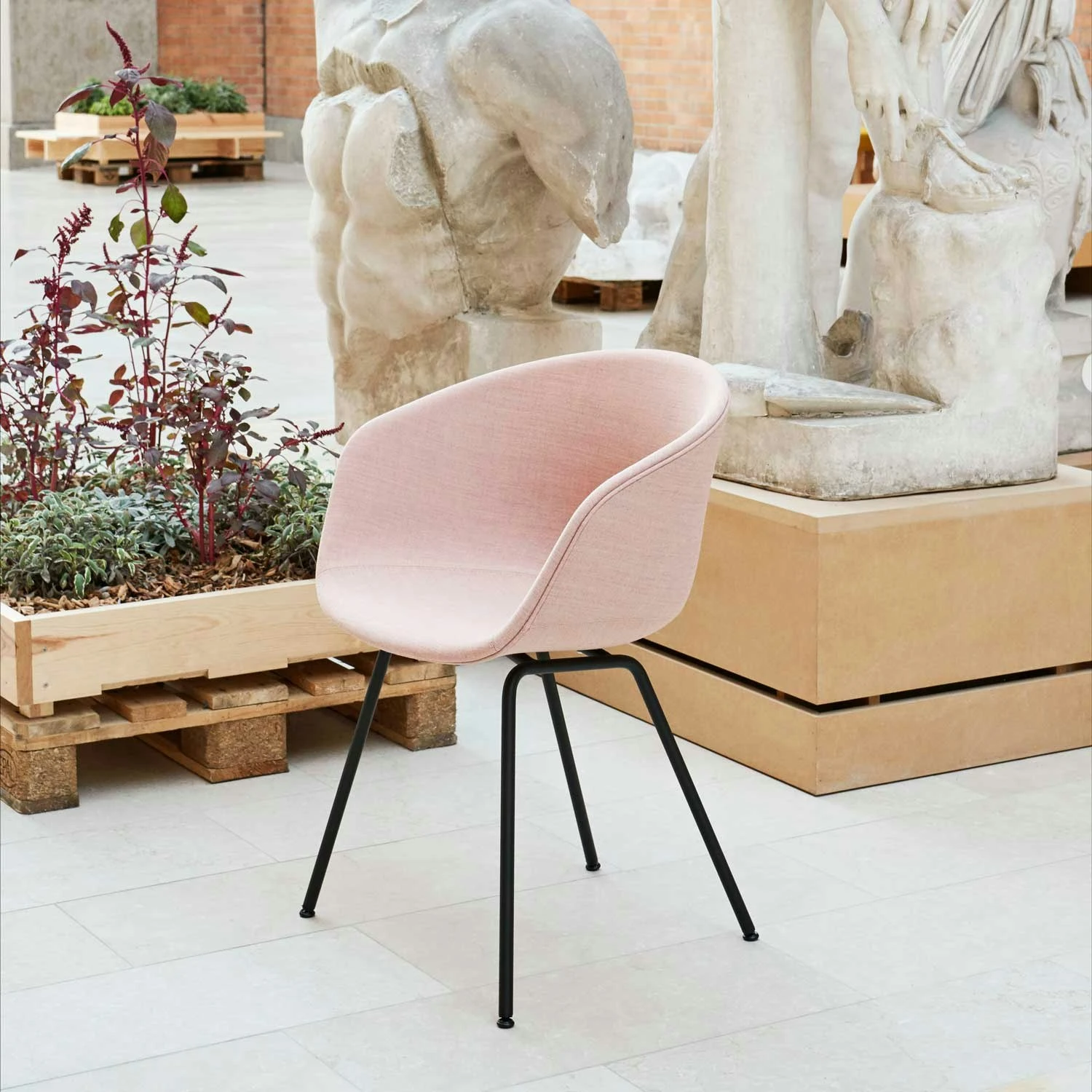 Hay AAC 27 Stuhl, Schwarze Beine / Remix 612 2 Hay AAC 27 Stuhl, Schwarze Beine / Remix 612 – Bild 2