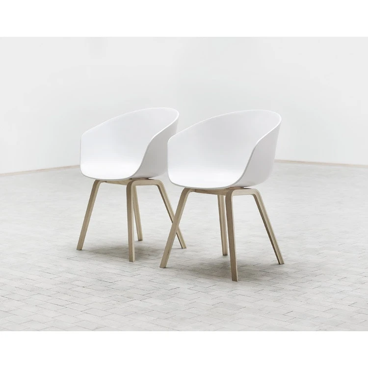 Hay About A Chair 22, Weiß/Eiche 2 Hay About A Chair 22, Weiß/Eiche – Bild 2