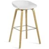 Hay AAS 32 Barhocker Hoch, Mit Wasserlack Behandelte Eiche / Weiß