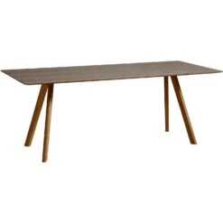 Hay CPH 30 Tisch 90x200x74 Cm, Mit Lack Auf Wasserbasis Lackiert Walnussholz