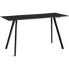 Hay CPH 30 Bartisch 80x200x105 Cm, Schwarz Mit Wasserlack Behandelte Eiche/Schwarz Linoleum