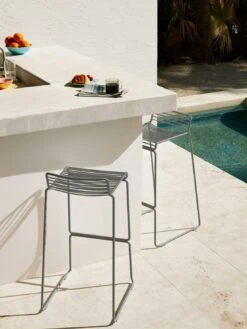 Hay Hee Barhocker Niedrig, Asphalt Grey -Gubi || Hay || &Tradition Verkäufe hay hee barhocker niedrig 8