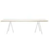 Hay Loop Stand Tisch 250 Cm, Laminat / Weiß