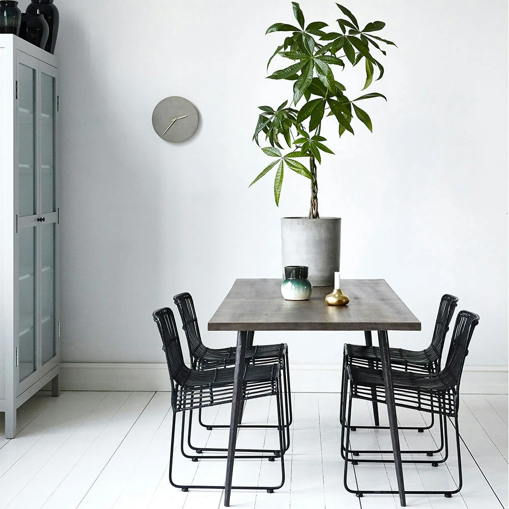 House Doctor Esstisch CLUB 80 X 200 Cm, Schwarz Gebeizt 2 House Doctor Esstisch CLUB 80 X 200 Cm, Schwarz Gebeizt – Bild 2