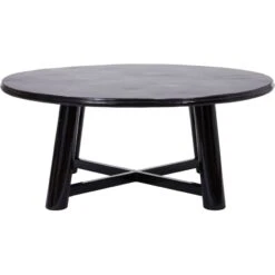 House Doctor Vali Kaffeetisch Ø110 Cm, Dunkelbraun