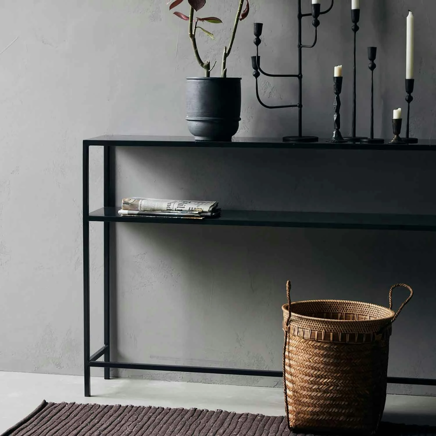 House Doctor Fari Konsolentisch, Schwarz 2 House Doctor Fari Konsolentisch, Schwarz – Bild 2