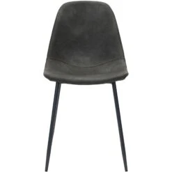 House Doctor Found Chair Stuhl Hergestellt Aus Stahl, Hergestellt Aus Polyurethan Antique Grey