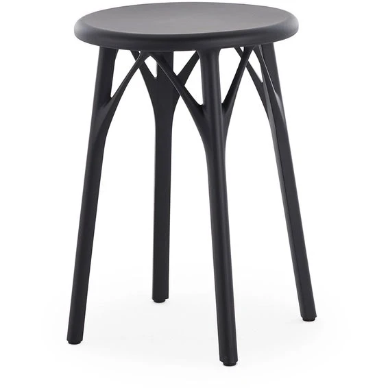 Kartell A.I. Light Hocker 45 Cm, Schwarz 1 Kartell A.I. Light Hocker 45 Cm, Schwarz