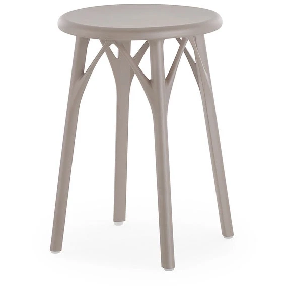 Kartell A.I. Light Hocker 45 Cm, Grau 1 Kartell A.I. Light Hocker 45 Cm, Grau