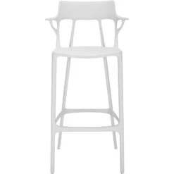 Kartell A.I. Barhocker Recycelt 75 Cm, Weiß