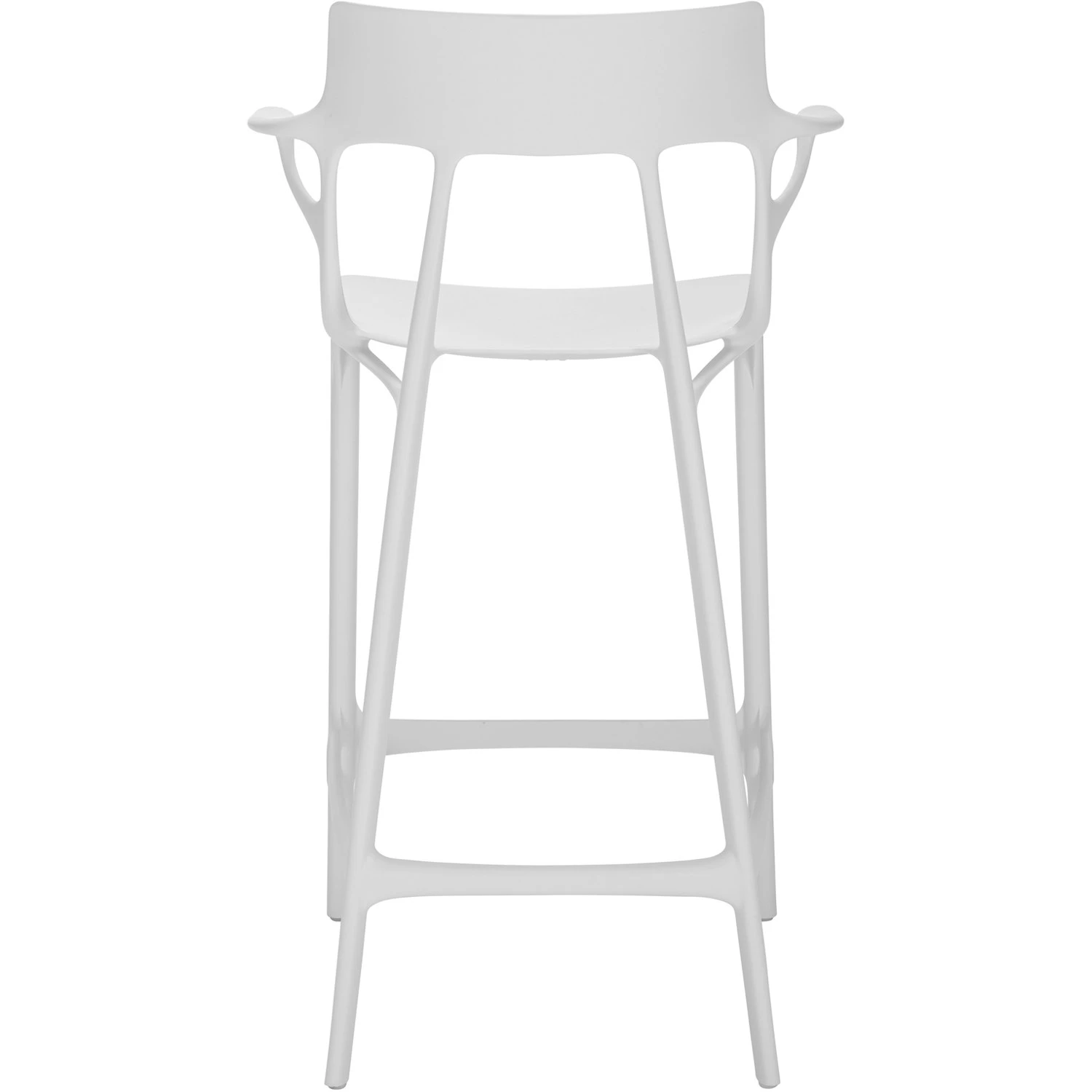 Kartell A.I. Barhocker Recycelt 65 Cm, Weiß 2 Kartell A.I. Barhocker Recycelt 65 Cm, Weiß – Bild 2