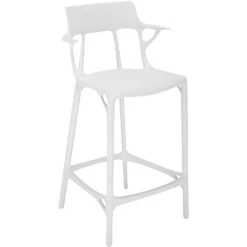 Kartell A.I. Barhocker Recycelt 65 Cm, Weiß 8 Kartell A.I. Barhocker Recycelt 65 Cm, Weiß -Gubi || Hay || &Tradition Verkäufe kartell ai bar stool recycled 12