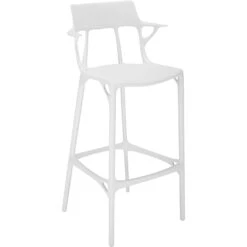 Kartell A.I. Barhocker Recycelt 75 Cm, Weiß 6 Kartell A.I. Barhocker Recycelt 75 Cm, Weiß -Gubi || Hay || &Tradition Verkäufe kartell ai bar stool recycled 16