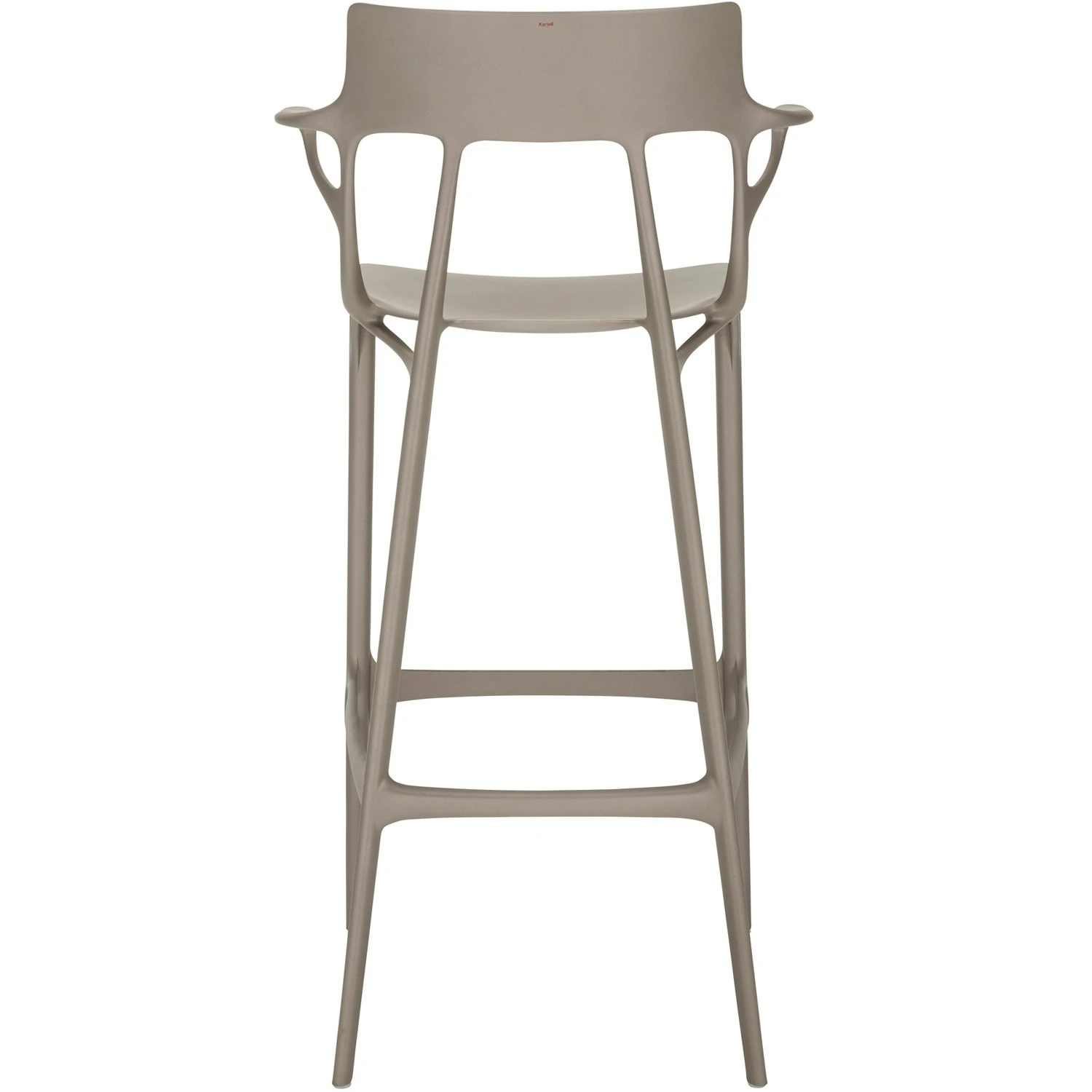 Kartell A.I. Barhocker Recycelt 75 Cm, Grau 3 Kartell A.I. Barhocker Recycelt 75 Cm, Grau – Bild 3
