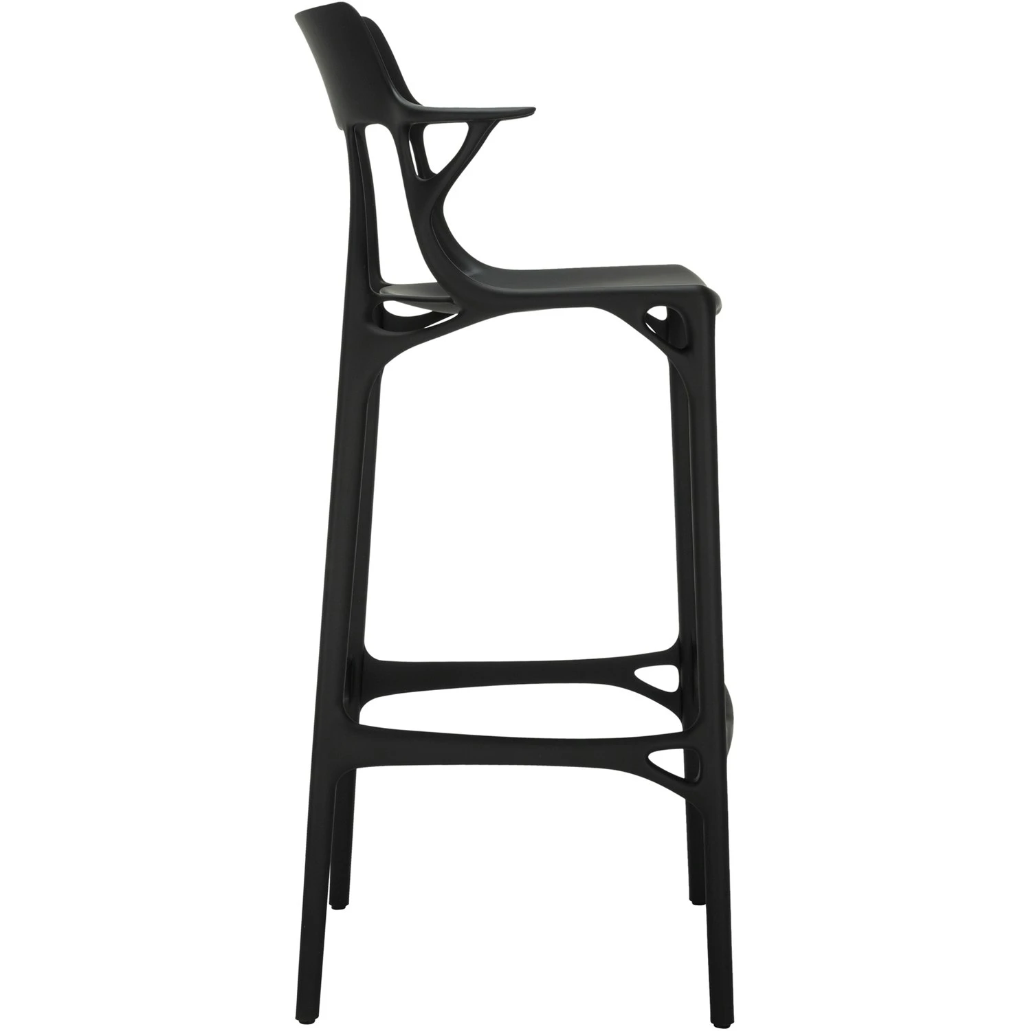 Kartell A.I. Barhocker Recycelt 75 Cm, Schwarz 4 Kartell A.I. Barhocker Recycelt 75 Cm, Schwarz – Bild 4