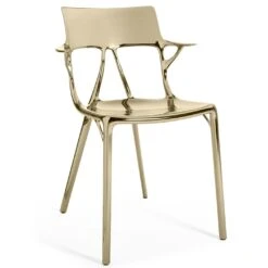 Kartell A.I. Metal Stuhl, Bronze