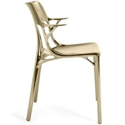 Kartell A.I. Metal Stuhl, Bronze -Gubi || Hay || &Tradition Verkäufe kartell ai metall stuhl 2