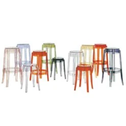 Kartell Charles Ghost-Hocker, Kristall 5 Kartell Charles Ghost-Hocker, Kristall -Gubi || Hay || &Tradition Verkäufe kartell charles ghost hocker 1 4