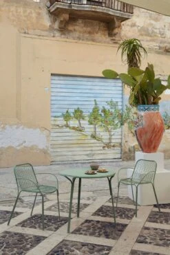 Kartell Hiray Tisch, Grün -Gubi || Hay || &Tradition Verkäufe kartell hiray table white 2