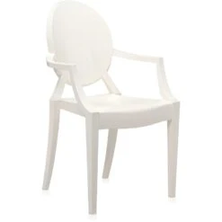 Kartell Louis Ghost Stuhl, Weiß
