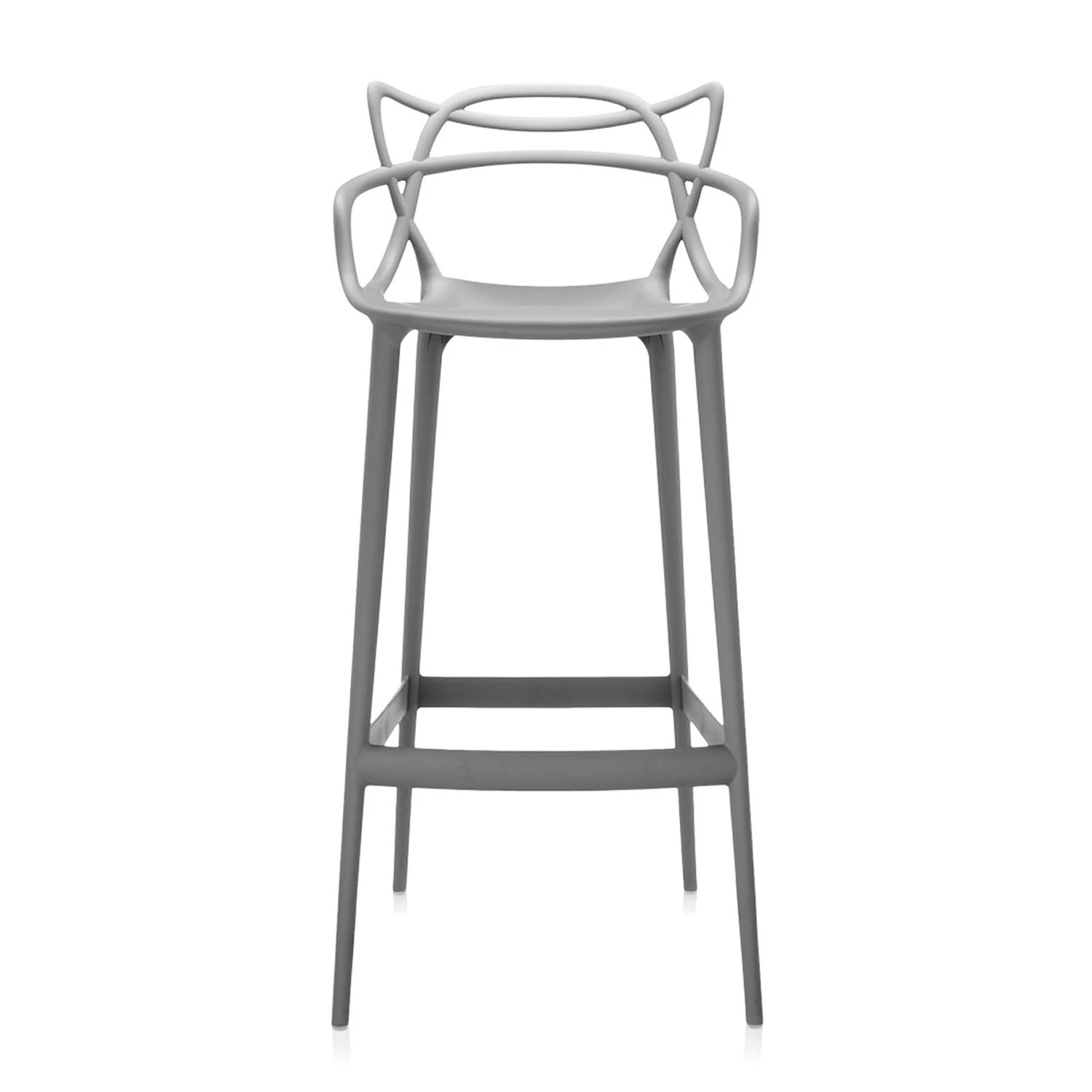 Kartell Masters Hocker 75cm, Grau 1 Kartell Masters Hocker 75cm, Grau