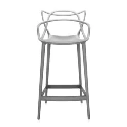 Kartell Masters Hocker 65cm, Grau