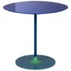 Kartell Thierry Kaffeetisch 50x50 Cm, Sea Blue