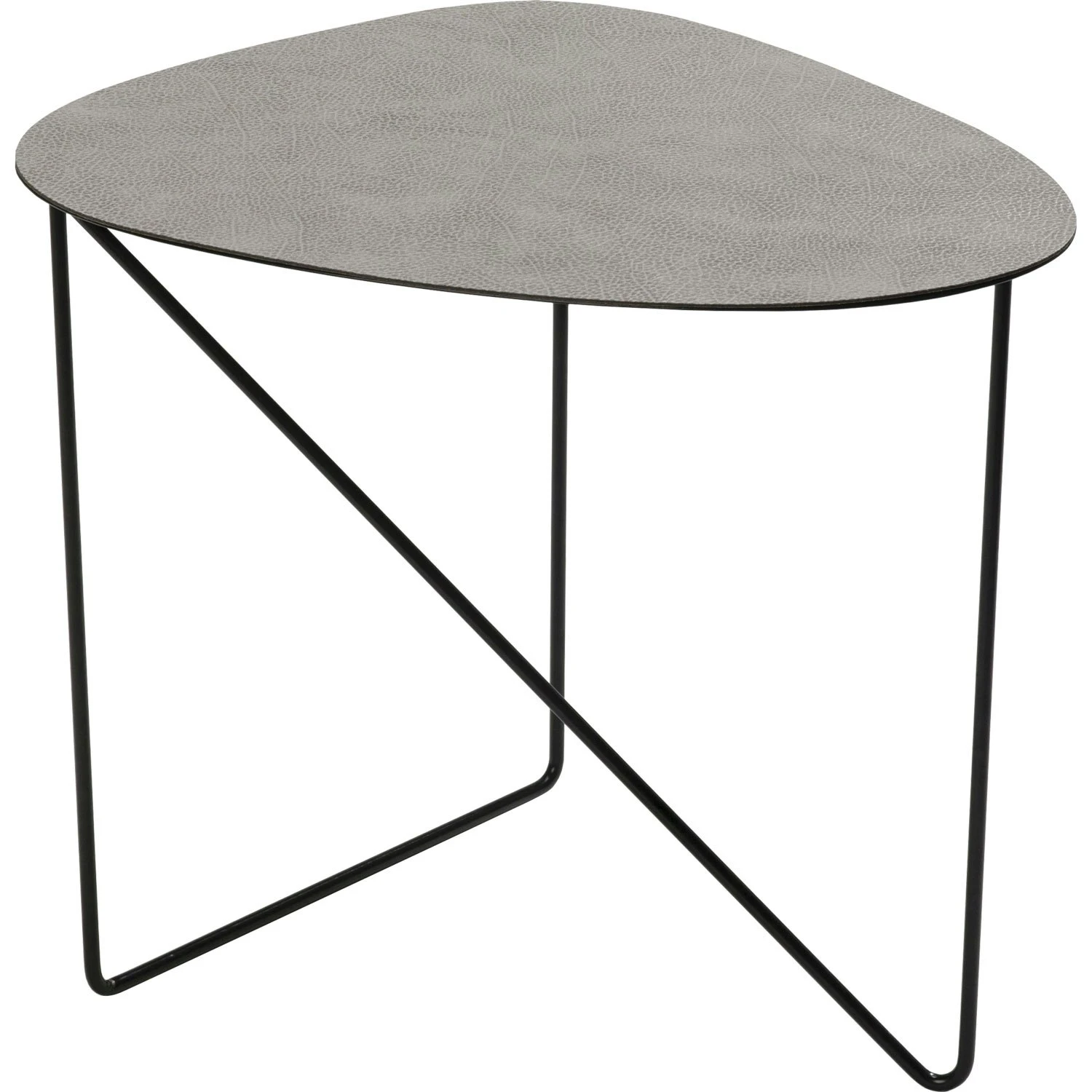 LIND DNA Curve Tisch 44x50x45 Cm, Hippo Anthrazit / Schwarz 1 LIND DNA Curve Tisch 44x50x45 Cm, Hippo Anthrazit / Schwarz