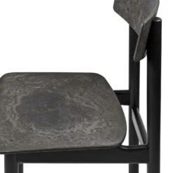 Mater Conscious BM3162 Stuhl, Buche / Coffee Waste Black -Gubi || Hay || &Tradition Verkäufe mater conscious bm3162 chair bk beech coffee black 2