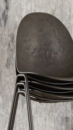 Mater Eternity Stuhl, Coffee Waste Black -Gubi || Hay || &Tradition Verkäufe mater eternity sc sidechair coffee black 3