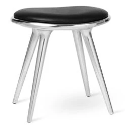 Mater Low Stool Hocker 47 Cm, Recyceltes Aluminium