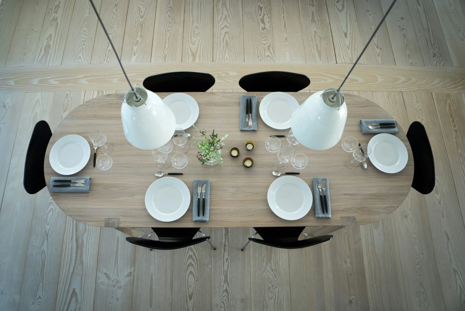 Amor Esstisch Weiß-geölt Eiche, 240x90 Cm 3 Amor Esstisch Weiß-geölt Eiche, 240x90 Cm – Bild 3