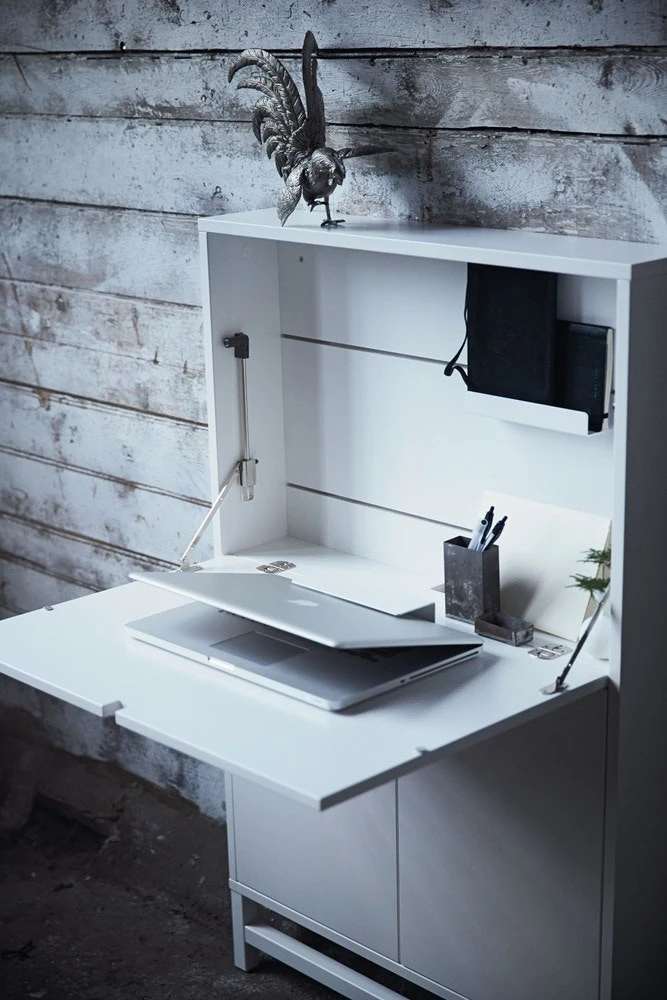 Falsterbo Desk, White Lacquer 5 Falsterbo Desk, White Lacquer – Bild 5