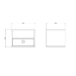 Höllviken Bedside Table Wall Mounted, Light Grey 5 Höllviken Bedside Table Wall Mounted, Light Grey -Gubi || Hay || &Tradition Verkäufe mavis hollviken bedside table wall mounted 1