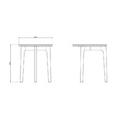 Höllviken Beistelltisch Ø45x50 Cm, White Pigmented Oak -Gubi || Hay || &Tradition Verkäufe mavis hollviken beistelltisch 45 cm 1 1