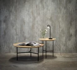 Tribeca Beistelltisch Lackierte Eiche / Schwarz, 47 Cm -Gubi || Hay || &Tradition Verkäufe mavis tribeca tisch lackierte eiche schwarz 2