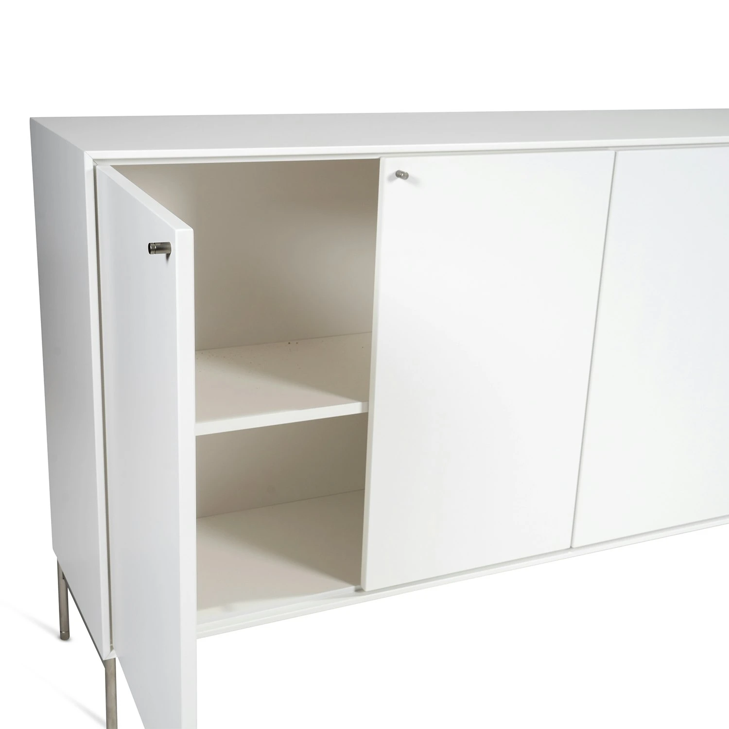 Volt Sideboard Bedeckte Türen, Weiß 2 Volt Sideboard Bedeckte Türen, Weiß – Bild 2