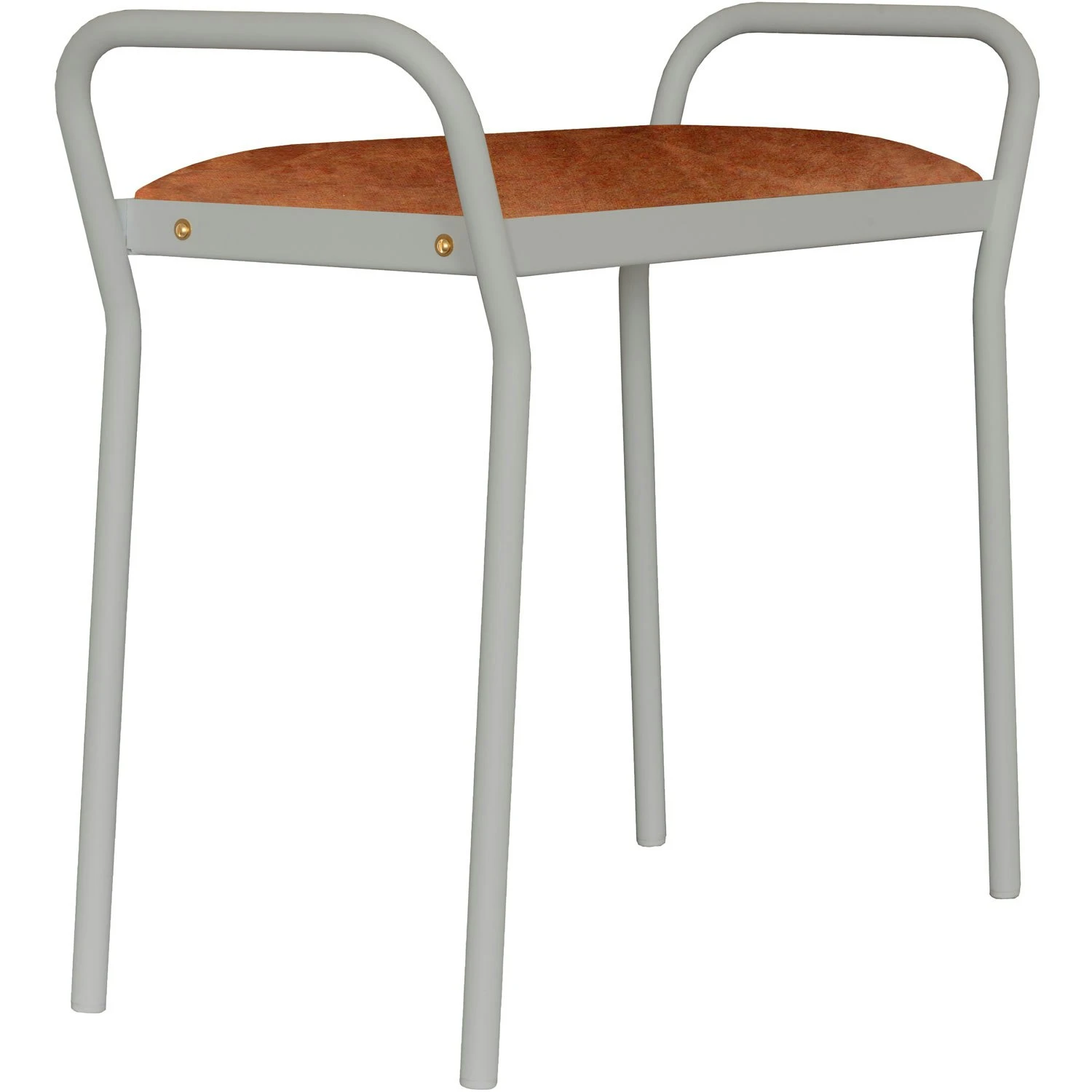 Maze Anyone Hocker, Grau/Rost 2 Maze Anyone Hocker, Grau/Rost – Bild 2